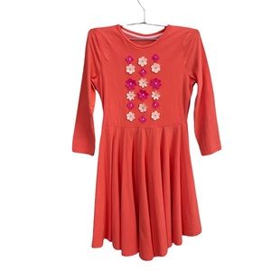 Mini Boden 3D Flower Girl’s Dress